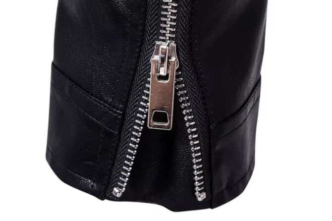 2025 Men Fashion Leather Jacket Slim Fit Stand Collar PU Jacket Male Anti-Wind Motorcycle Lapel Diagonal Zipper Jackets Men